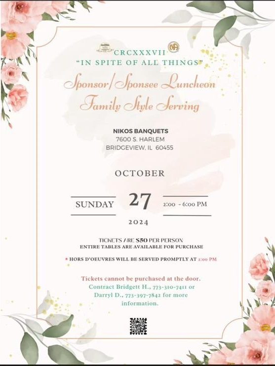 IN SPITE OF ALL THINGS BANQUET