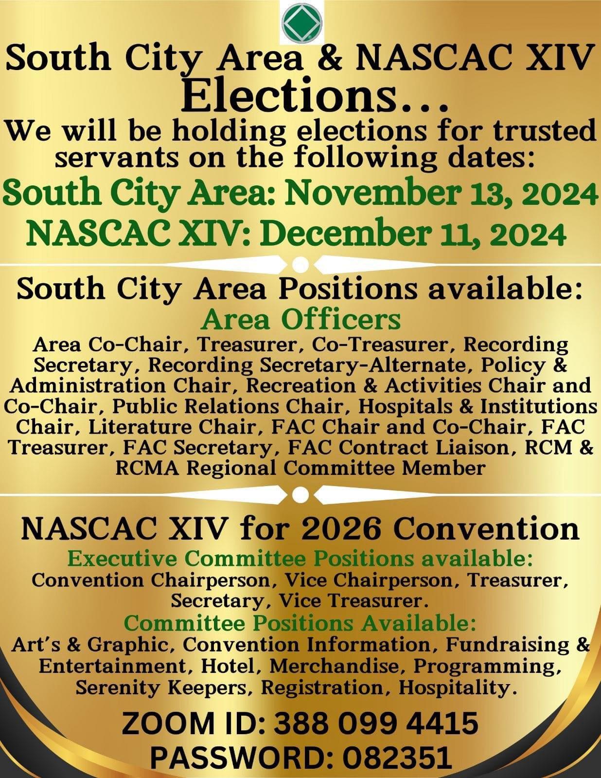 South City Area Elections