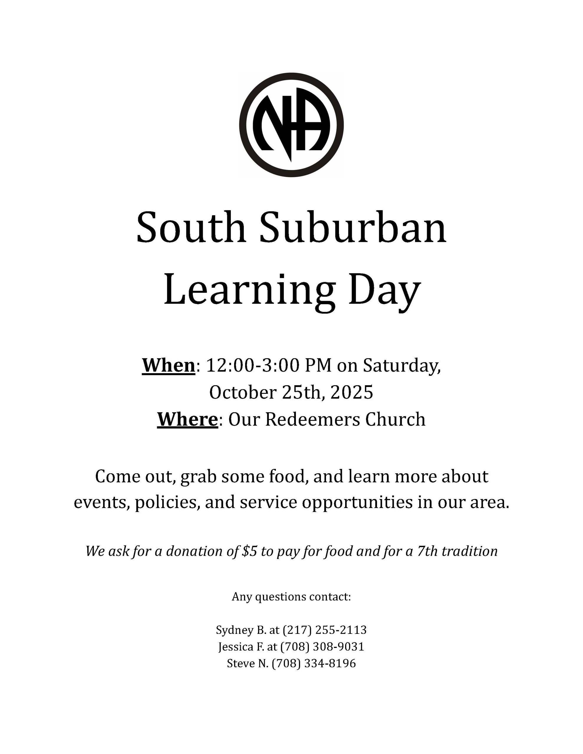 South Suburban Learning Day Fall 2025